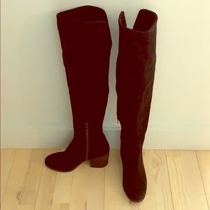 Melrose and Market Suede Over the Knee Boots